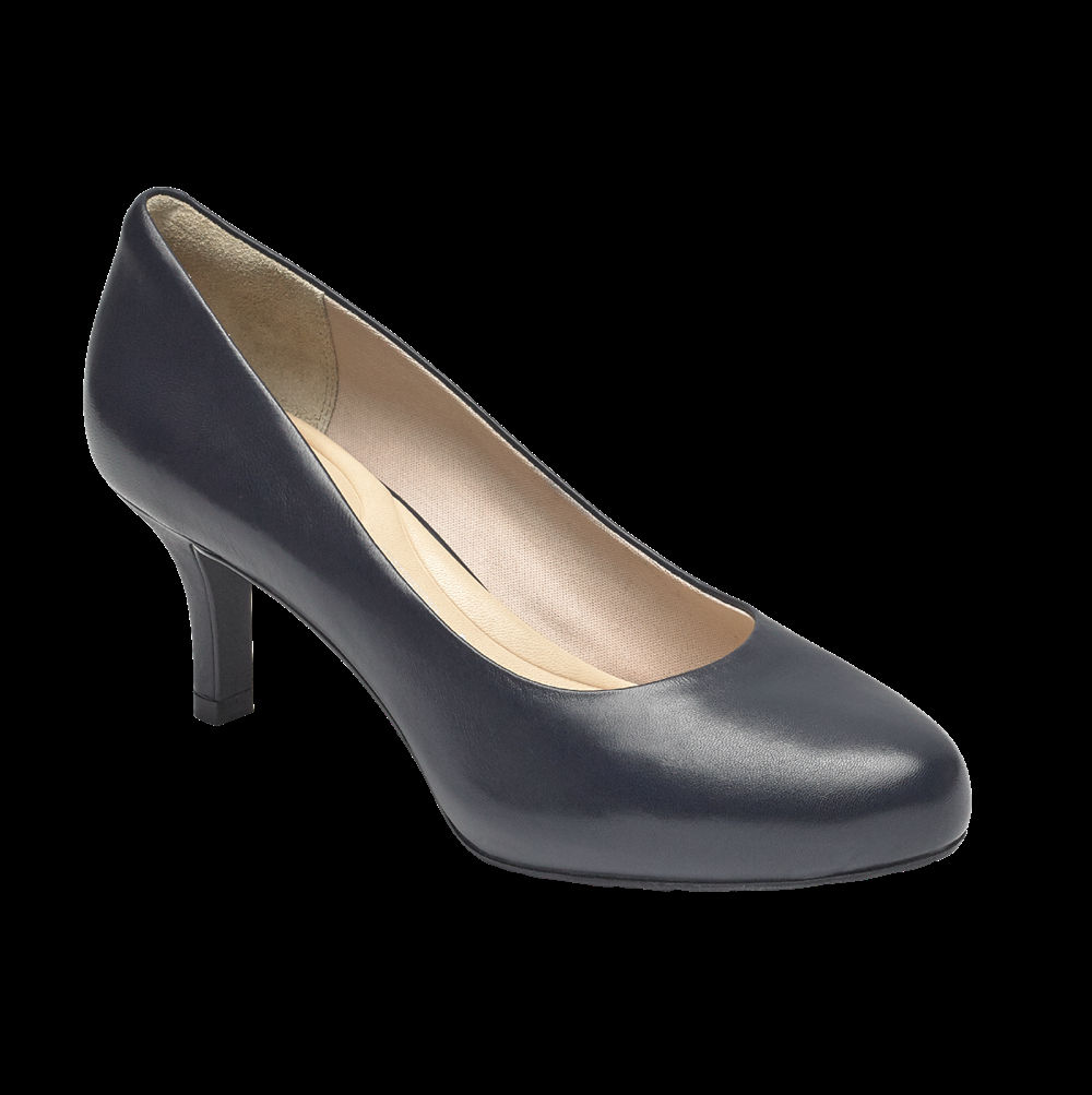 Pumps Rockport Mujer Mexico - Seven To 7 Bajos Gay Marino - QNPFR9524